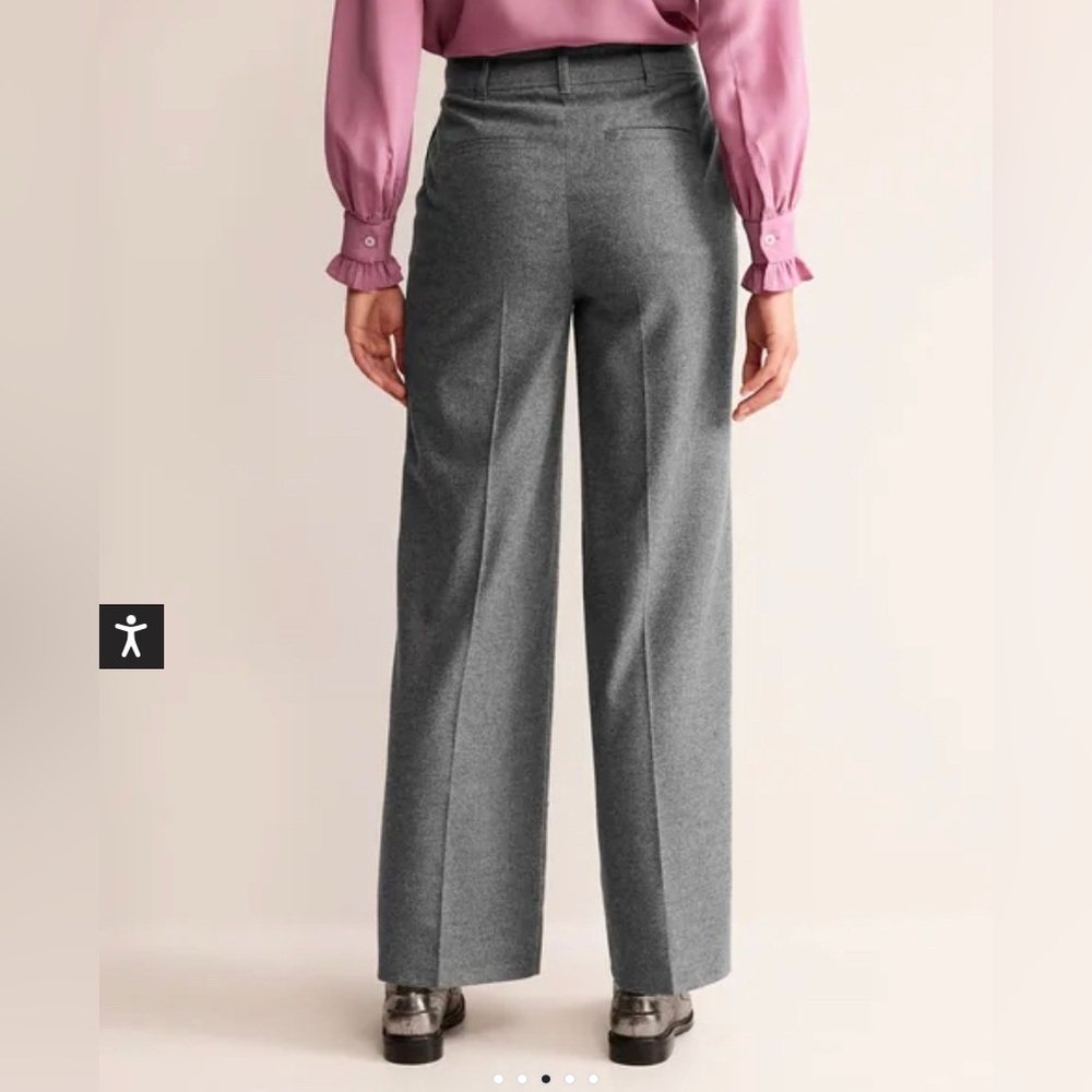 Liz Claiborne Size 10 Dress Pants Women’s Grey Wool